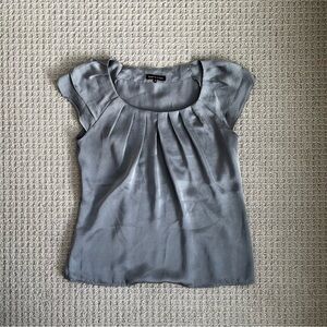 Violet & Claire Grey Blouse